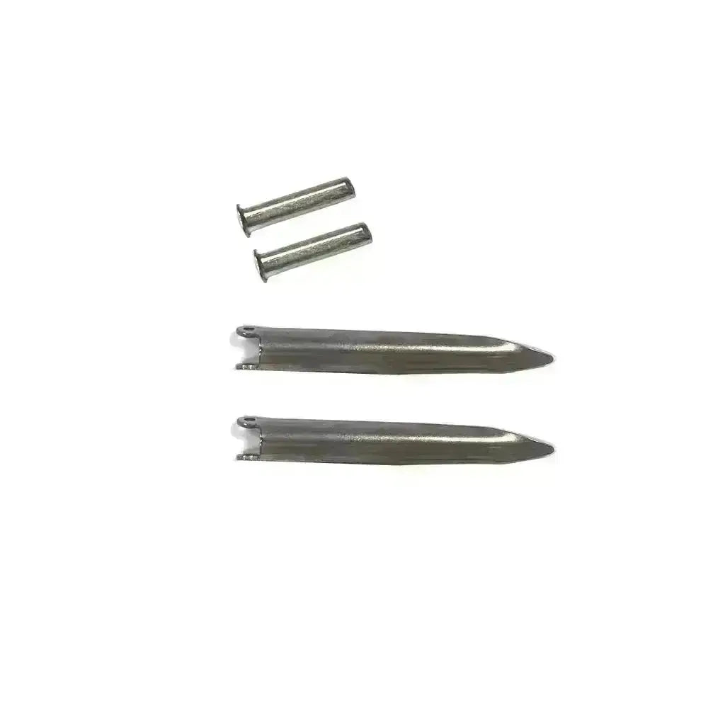 1.0mm 1.2mm 1.5mm Speargun Shaft Flopper Spearfishing Replacement Parts Stainless Steel Shaft Flopper With Rivet Pins - Omer Spearfishing factory