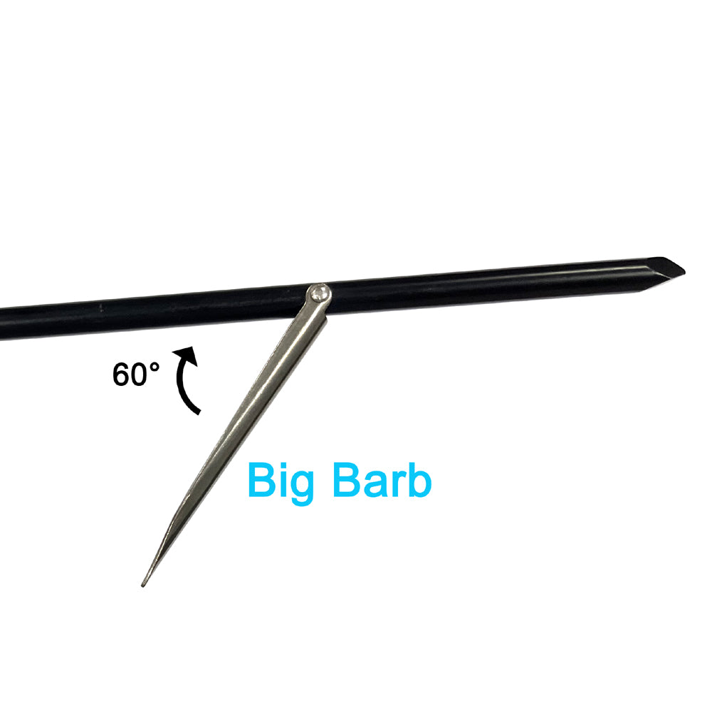 7.5mm Diameter Spring Steel Spearfishing Spear Shafts Length 120cm to 170cm for Snorkeling And Spearfishing Enthusiasts