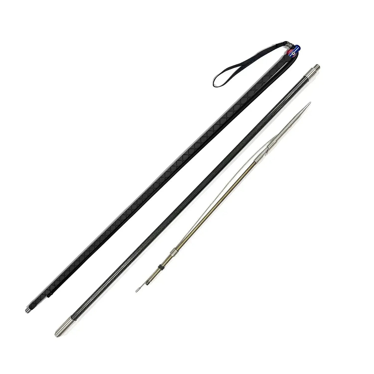 190cm 240cm Carbon Roller Pole Spear Spearfishing Hawaiian Sling Diving Hand Spear - Omer Spearfishing factory