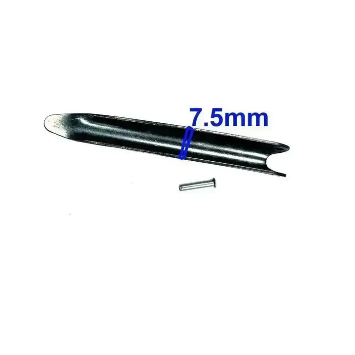 1pc 1.2x85mm shaft Flopper Speargun Shaft Barb Replacement Part Prolonged Competition Shaft Flopper With Rivet Pin - Spearfishing factory