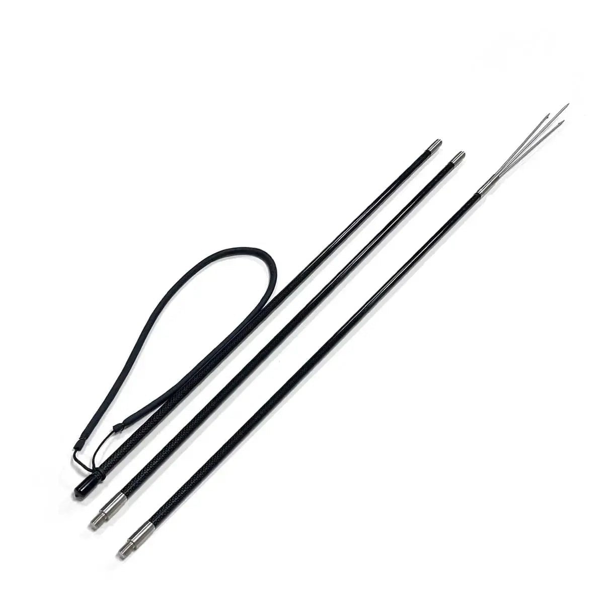 240/330cm Carbon Fiber Treble Tip Head Pole Hand Spear Hawaiian Sling 3 Prongs Paralyzer 12" Spearfishing - Omer Spearfishing factory