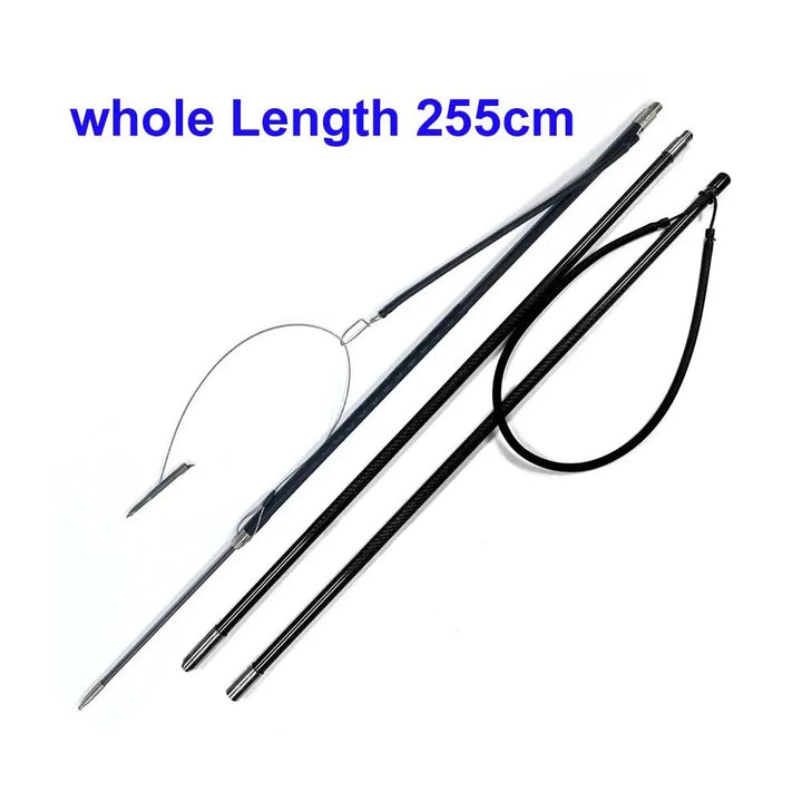 255cm 340cm Pesca Hand Spear Carbon Fiber Polespear Omer Diving Pole Spear Fishing Harpoon Traveler Hand Spear Scuba - Spearfishing factory