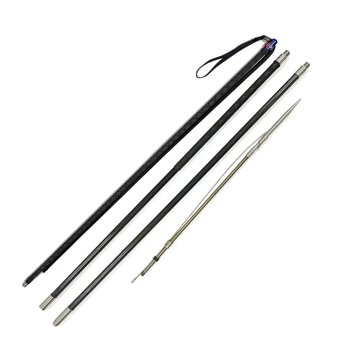 260cm 350cm Roller Pole Spear Spearfishing Hawaiian Sling Diving Harpoon Hand Speargun With Slip Tip Blue Hunting Spear - Omer Spearfishing factory