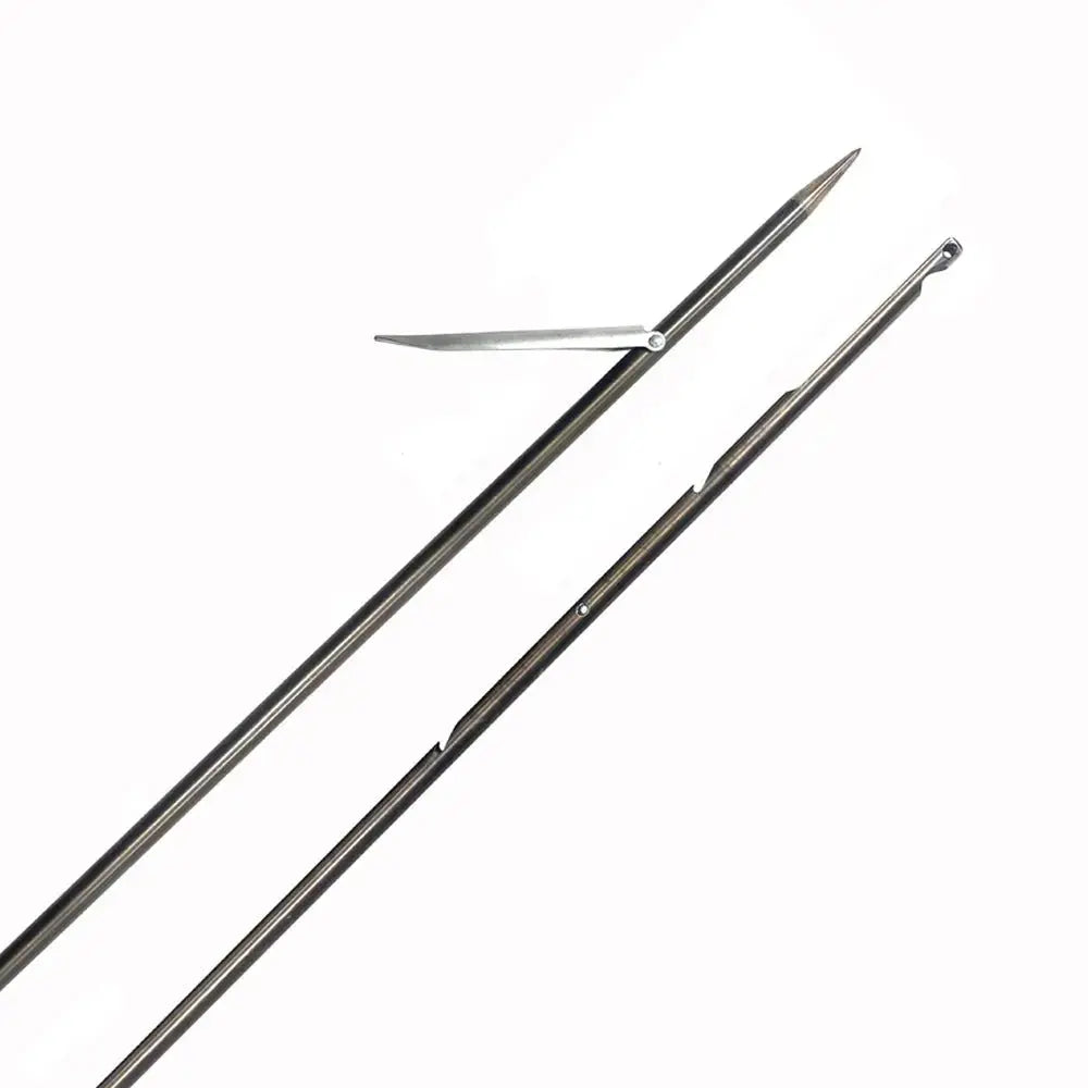 7mm Spearfishing Notched Shaft 17-4PH Stainless Steel with Sharp Tip Head And Barb for Fishing Diving - Omer Spearfishing factory