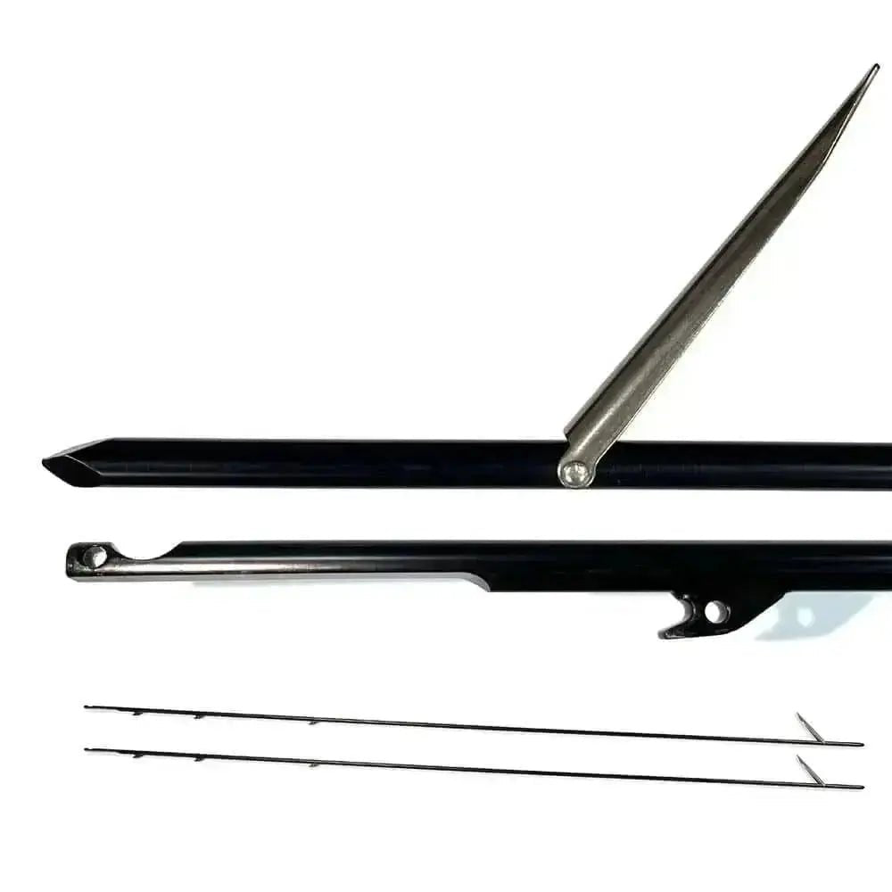7mm Carbon Spring Steel Spear Shaft 75cm To 170cm Super Hard Tahitian HRC55 Rockwell Spring Steel Diving Fish Spear Shaft Tricut Tip - Omer Spearfishing factory