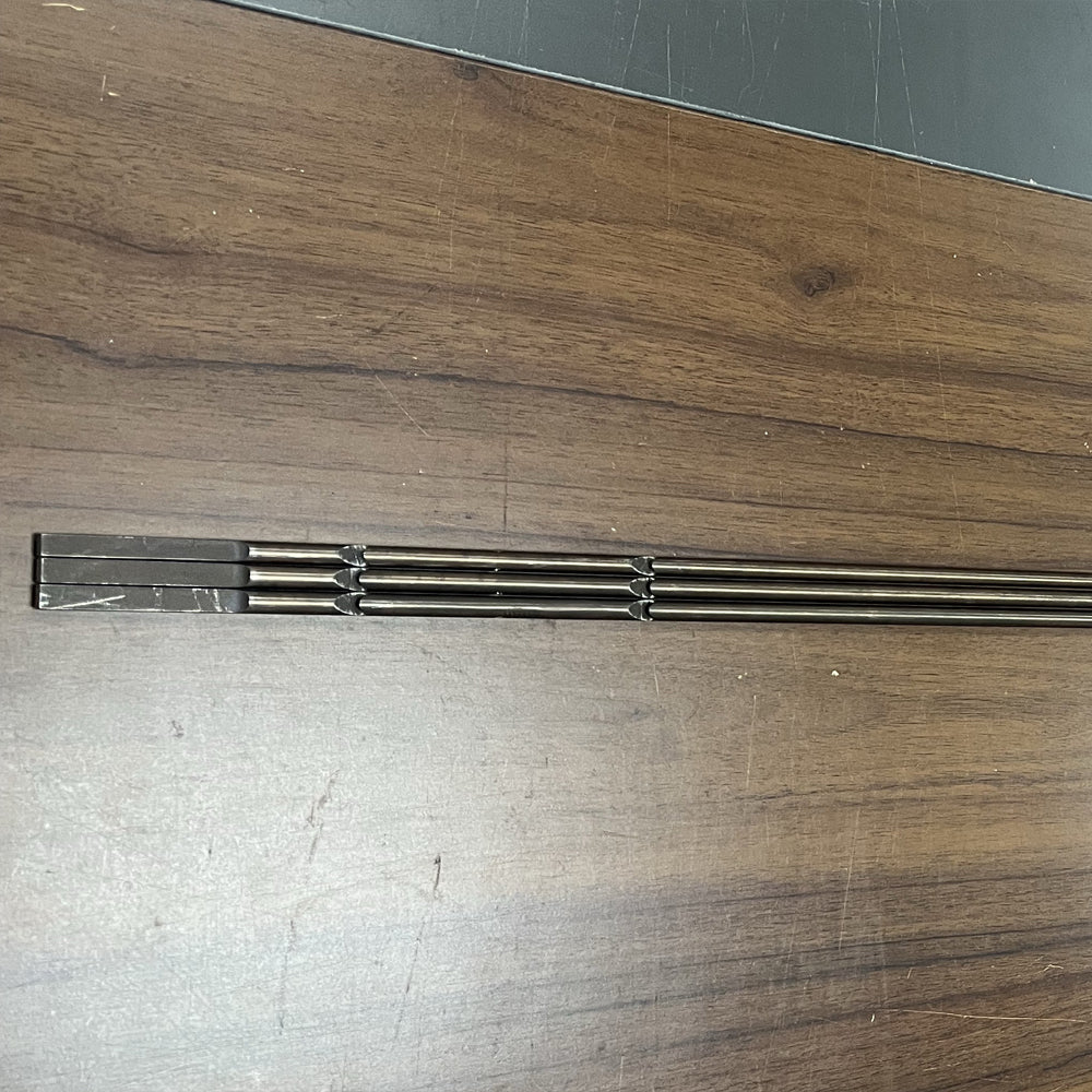 17-4PH Stainless Steel Speargun Notched Shaft 7mm Diameter with Sharp Tip Head And Barb for Fishing Diving