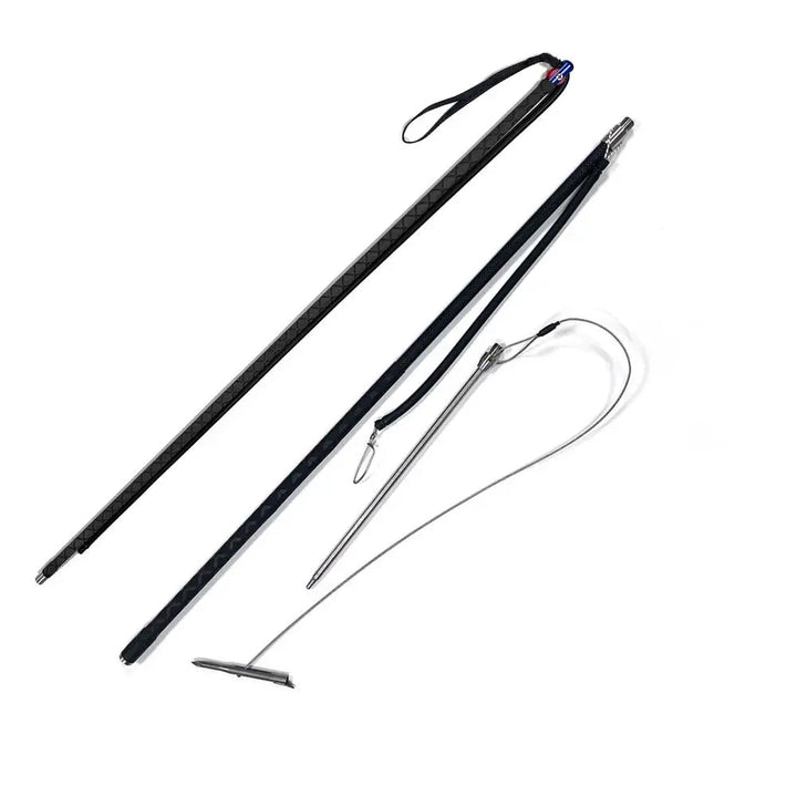 Personalize Speargun Spearfishing 6FT Carbon Fiber Roller Polespear Diving Fish Gaff Fork Gig Harpoon Hawaiian Sling Slip Tips - Spearfishing factory