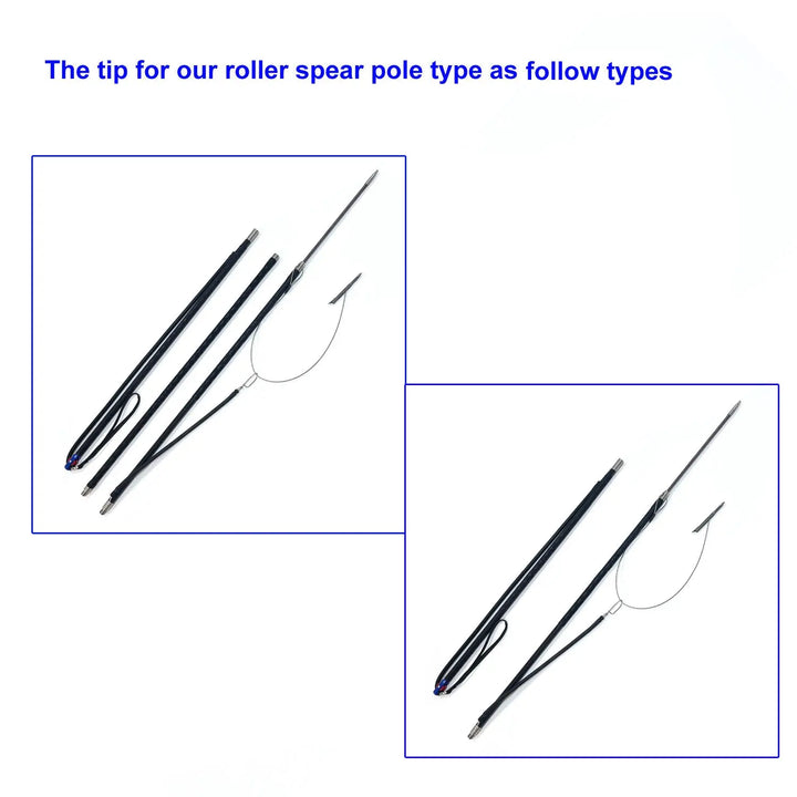 Slip Tip Head for Roller Speargun Spearfishing Spear Pole Replacement Parts - Spearfishing factory