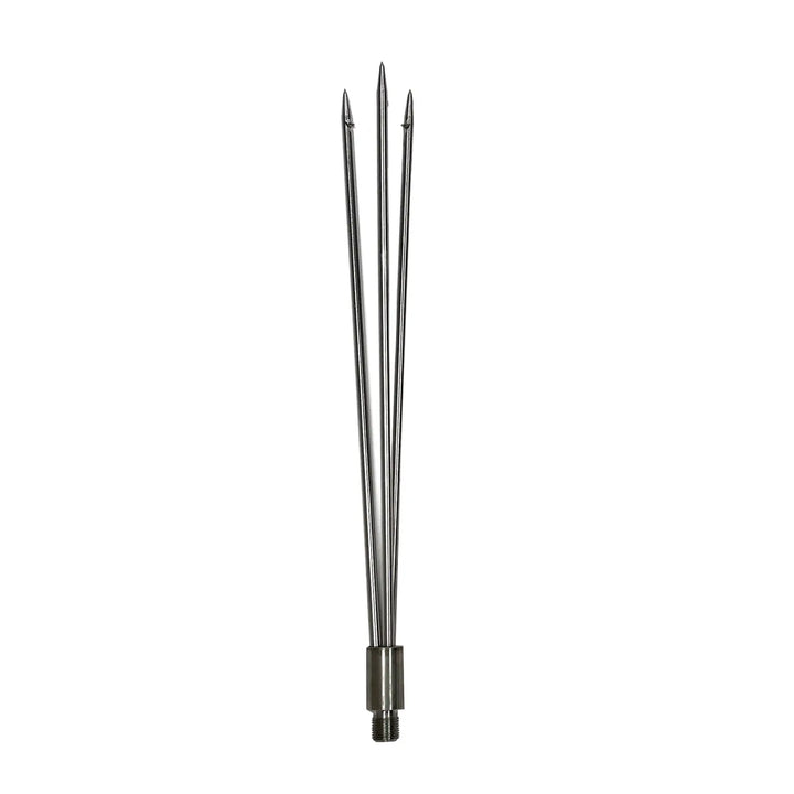 Spearfishing 11" Stainless Steel Pole Spear Tip 3 Prong Head Paralyzer - Spearfishing factory