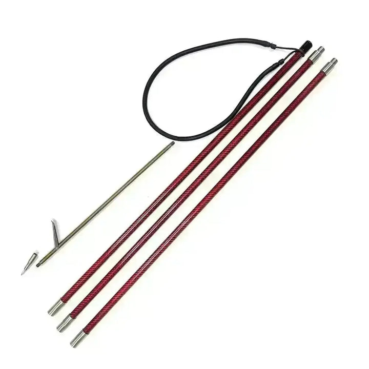 Spearfishing Carbon Fiber Pole Spear 4FT To 18FT Hand Spear Harpoon Steel Tip Ice Fishing Ice Spearing Breaker Drill Tools - Spearfishing factory