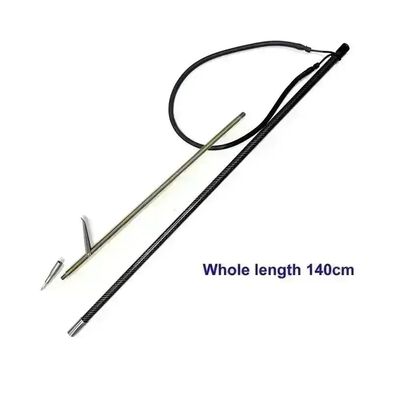 Spearfishing Carbon Fiber Pole Spear 4FT To 18FT Hand Spear Harpoon Steel Tip Ice Fishing Ice Spearing Breaker Drill Tools - Spearfishing factory
