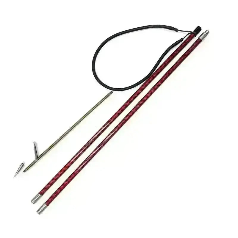 4 ft fishing pole Spearfishing Carbon Polespear 4FT To 18FT Hand Spear Harpoon – Omer Spearfishing factory