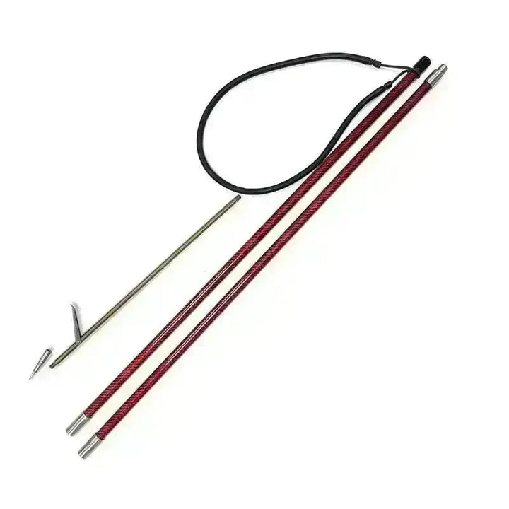 Spearfishing Carbon Fiber Pole Spear 4FT To 18FT Hand Spear Harpoon Steel Tip Ice Fishing Ice Spearing Breaker Drill Tools - Spearfishing factory