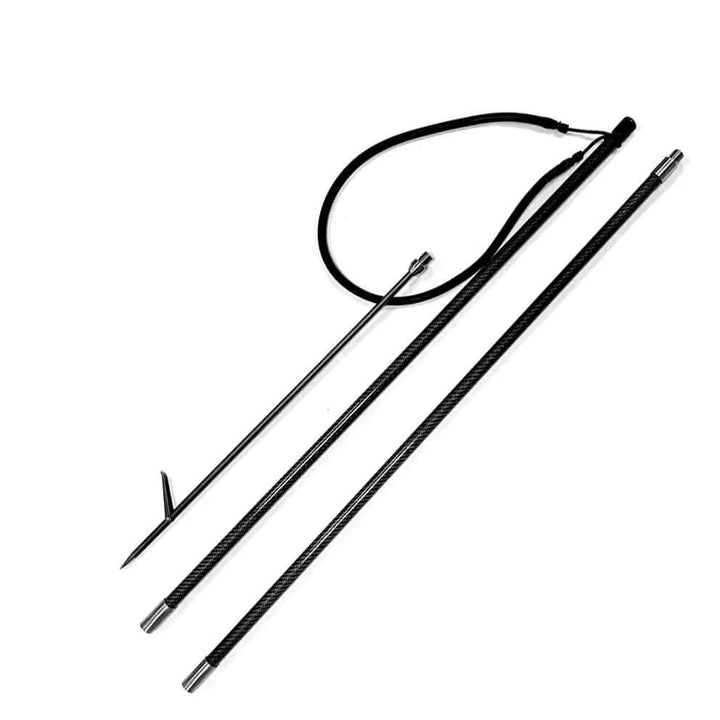 Speargun Spearfishing Carbon Fiber Pole Spear Hand Gaff 6FT Harpoon Travel  Fishing Hawaiian Sling Polespear