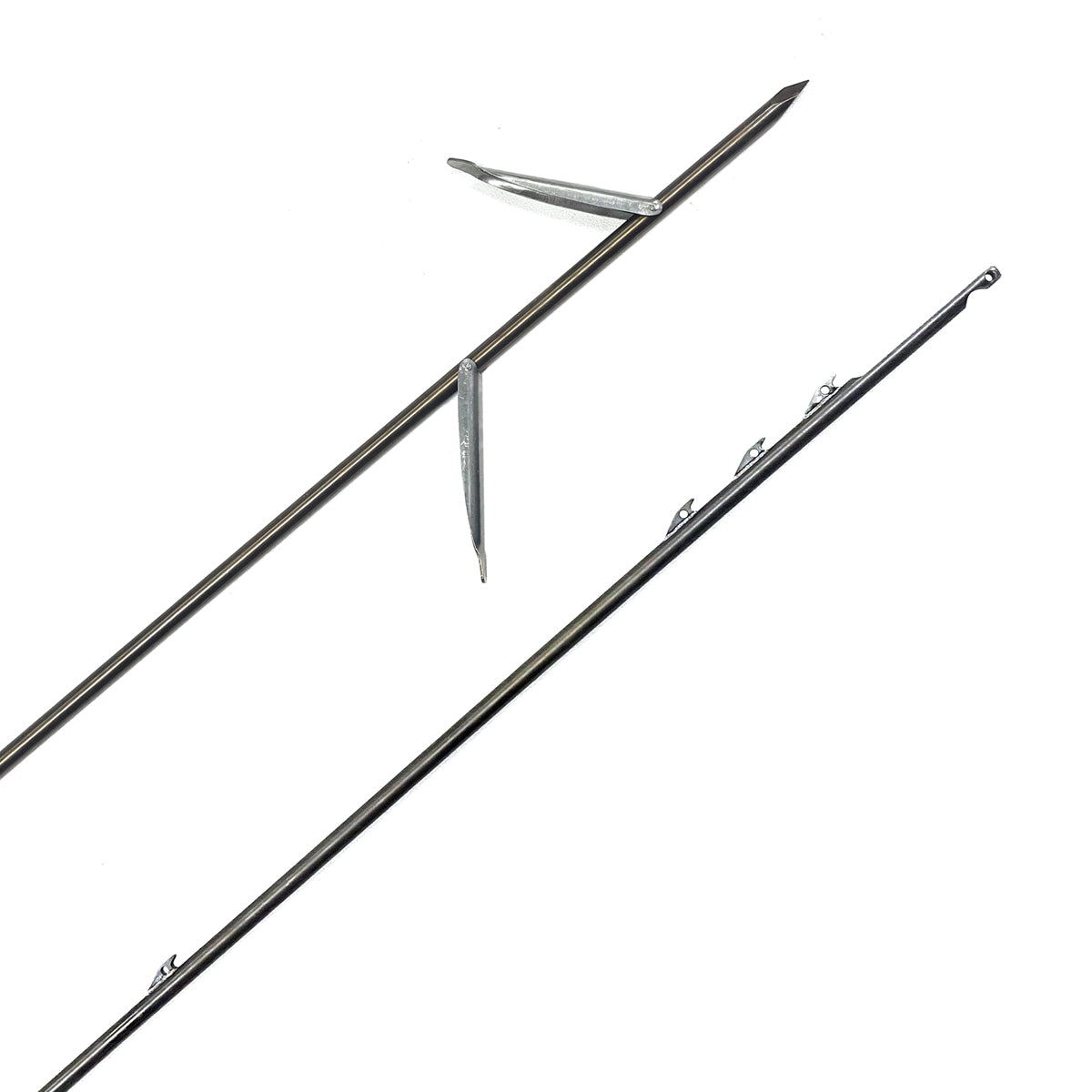 Heavy Duty 8.5mm 17-4 Stainless Steel Double Flopper Spear Shaft for Underwater Hunting Spearfishing Rod
