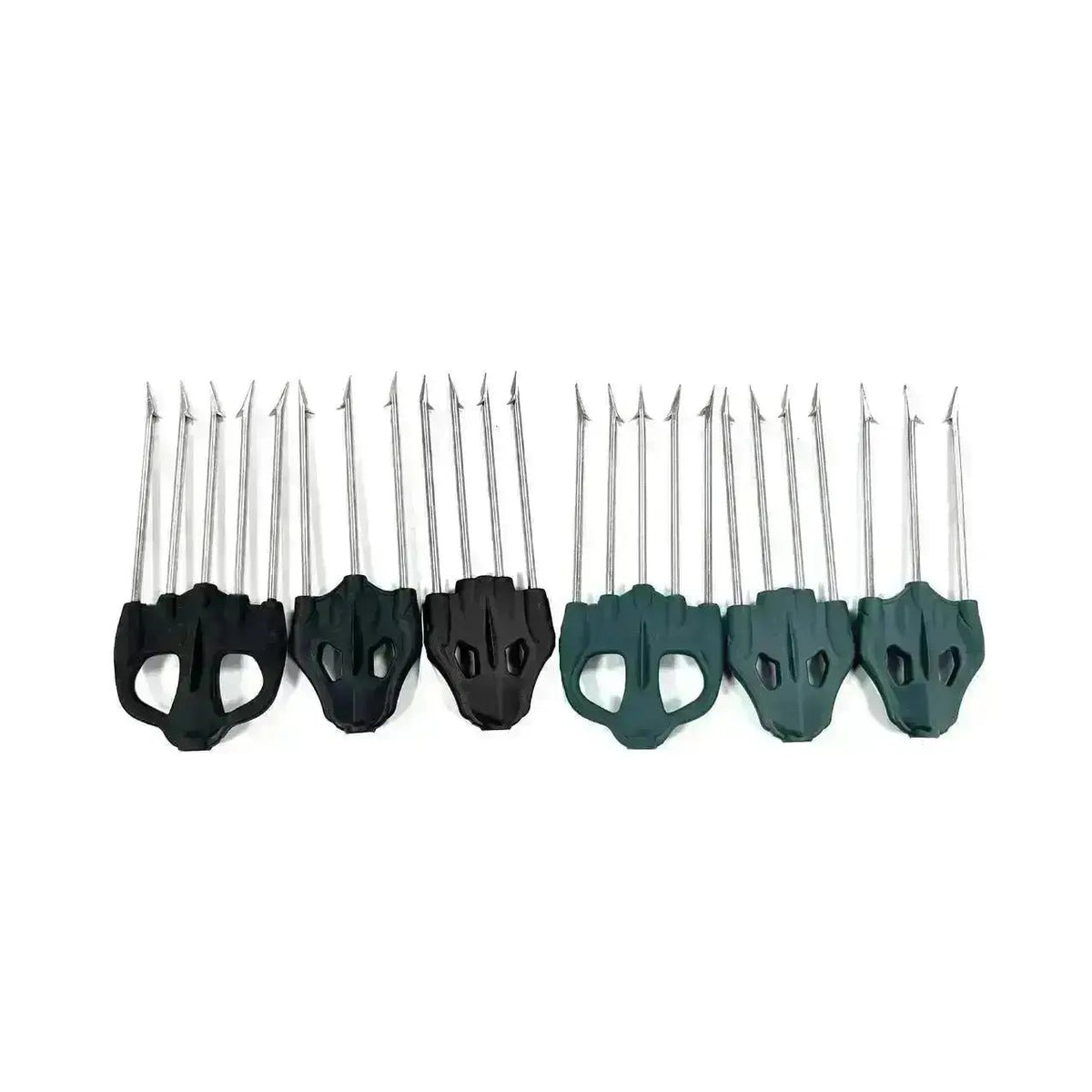 Omer Multiprongs 3/4/5 Points M7 Thread Fishing Spear Shaft Fork Stainless Steel Harpoon 3 4 5 Prong - Omer Spearfishing factory
