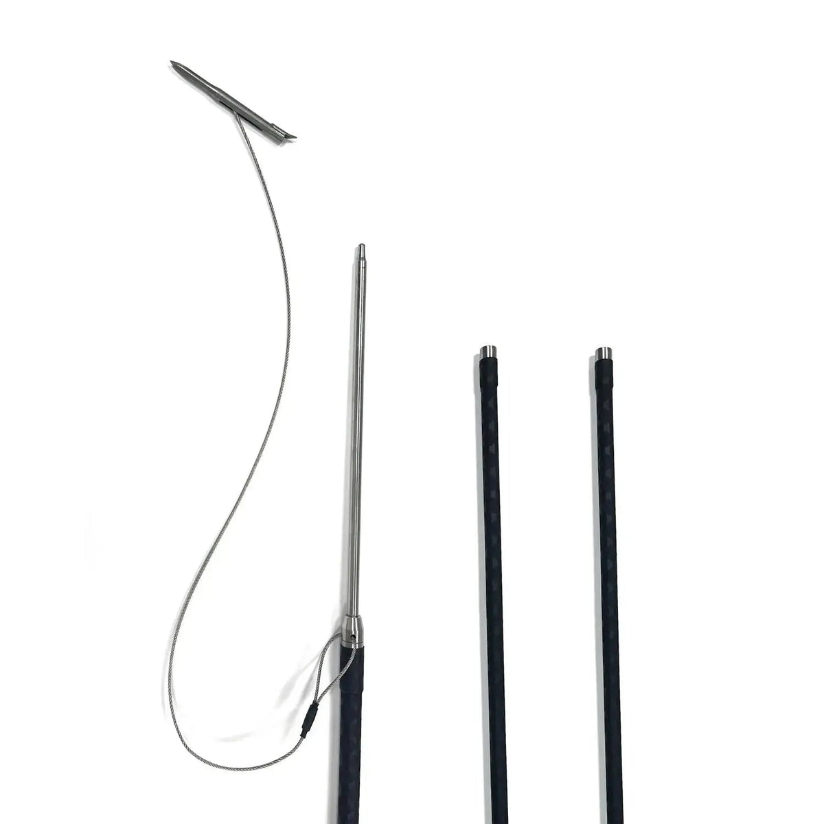 Spearfishing Kit Stainless Steel Fishing Stringer 6FT Carbon Fiber Roller Pole Spear 8FT Hand Spear 9FT Fishing Harpoon Slip Tip - Omer Spearfishing factory