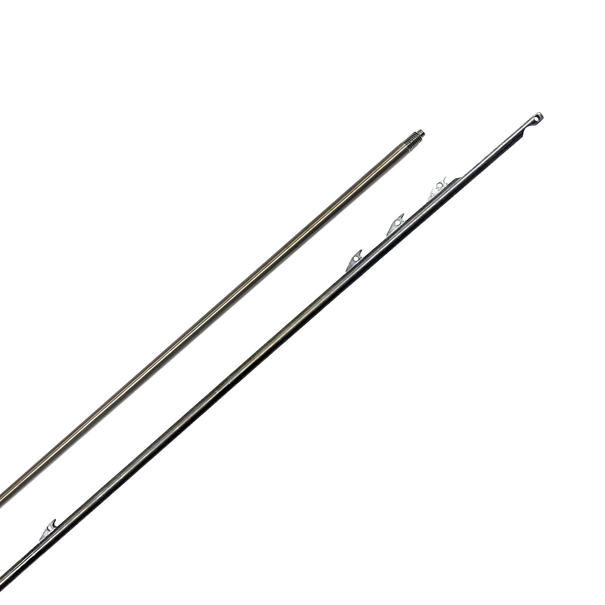 7mm Euro Threaded Shafts 17-4 Stainless Steel Euro Shark Fins 75cm to 180cm Thread Shaft With M7x1 Thread for Spearfishing