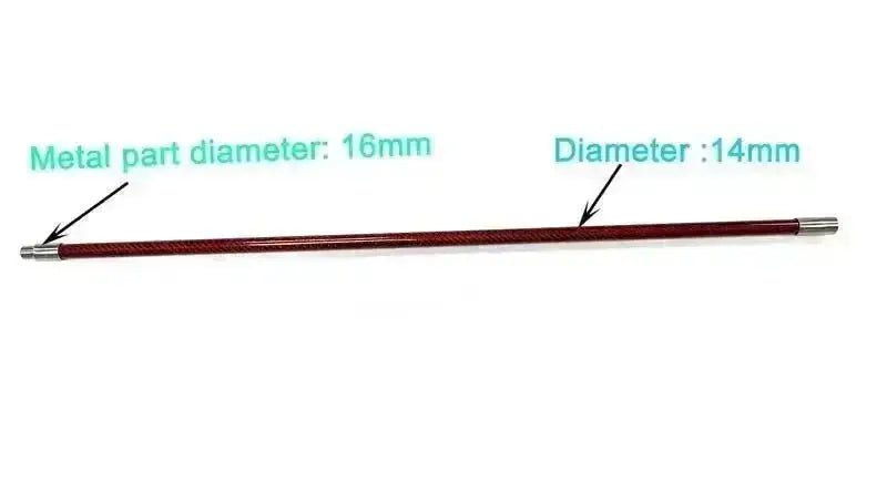 Travel Pole Spear 260/350cm Carbon Harpoon Pole Spear Hand Fishing Fork Gig Adjustable with Stainless Steel Tip - Omer Spearfishing factory
