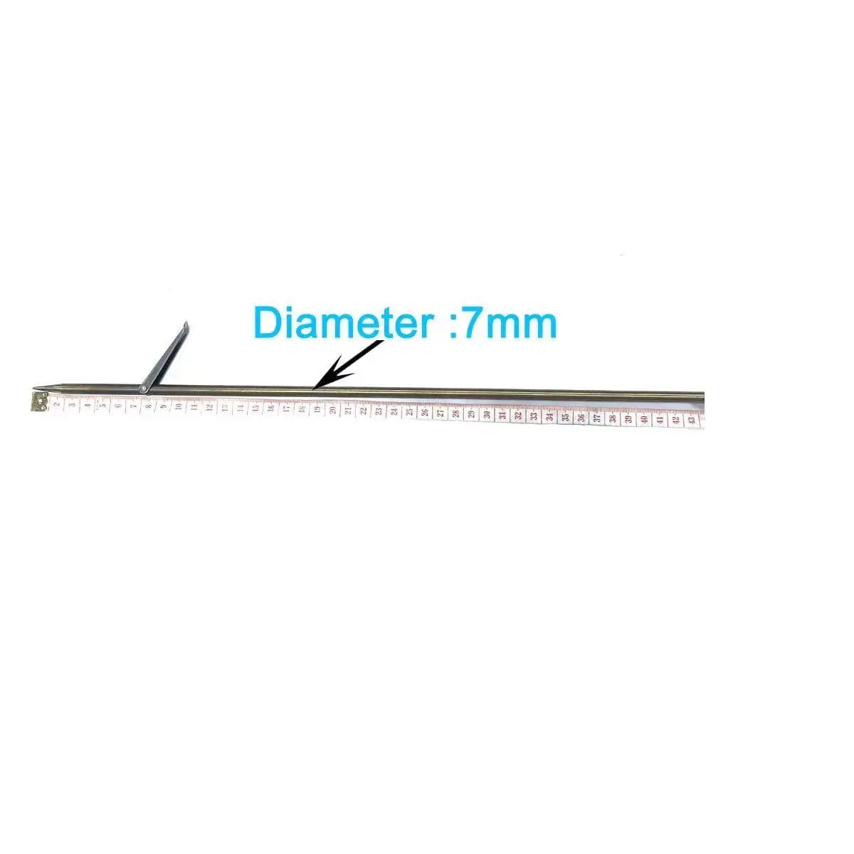 Travel Pole Spear 260/350cm Carbon Harpoon Pole Spear Hand Fishing Fork Gig Adjustable with Stainless Steel Tip - Omer Spearfishing factory