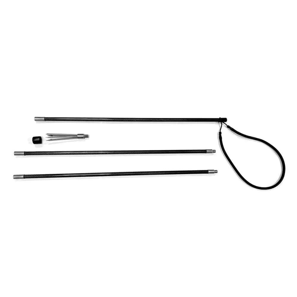 225/315cm  Paralyzer Tip Carbon Fiber Travel Pole Spear Hand Spear Removable Polespear Fish Harpoon Diving Spear - Spearfishing factory